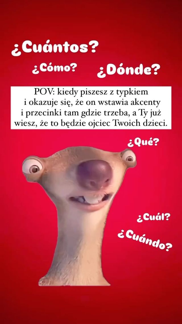 Czy dbasz o akcenty? #hiszpański #jezykhiszpanski #hiszpanskionline #hiszpanskidlapolakow